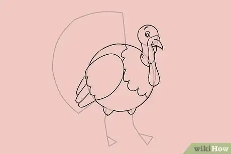 Image titled Draw a Turkey Step 8