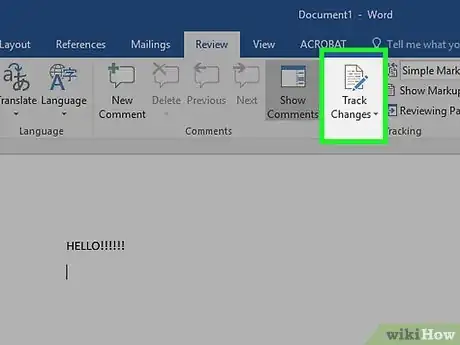 Image titled Edit a Document Using Microsoft Word's Track Changes Feature Step 3