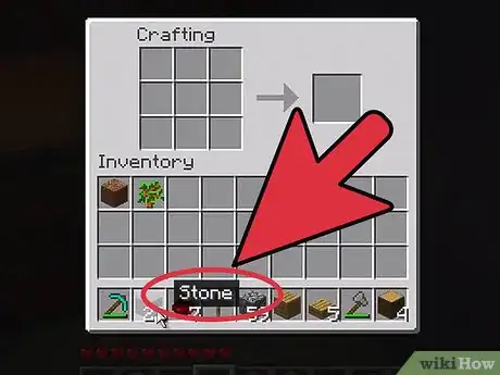 Image titled Make a Button in Minecraft Step 4