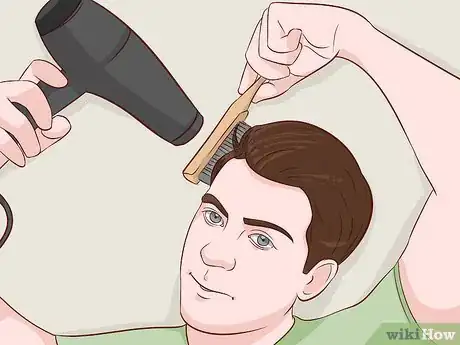 Image titled Straighten Men's Hair Step 5