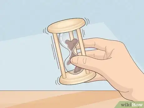 Image titled Keep an Hourglass from Getting Stuck Step 1