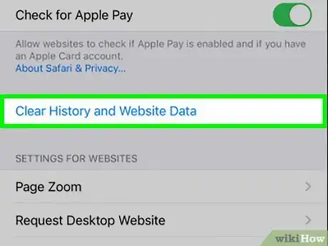 Image titled Clear History in Safari Step 11