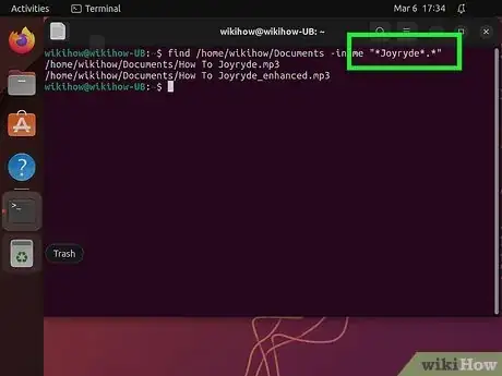 Image titled Find a File in Linux Step 7