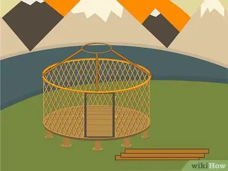 Image titled Build a Yurt Step 18