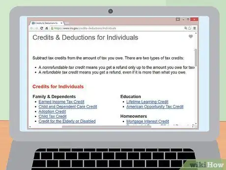 Image titled Calculate Tax Credits Step 4