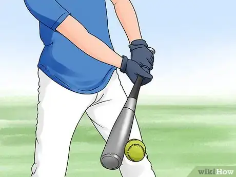 Image titled Hit the Ball Properly in Softball Step 8