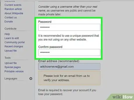 Image titled Create a Wikipedia Account Step 4