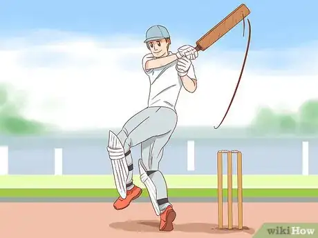 Image titled Bat Against Fast Bowlers Step 8