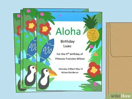 Image titled Plan a Hawaiian Luau Birthday Party for Kids Step 9