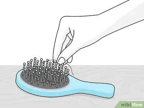 Image titled Clean a Bristled Hairbrush Step 1