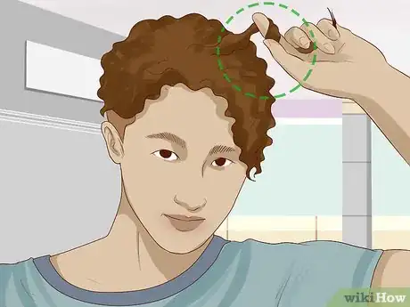 Image titled Style Curly Hair (for Men) Step 12.jpeg