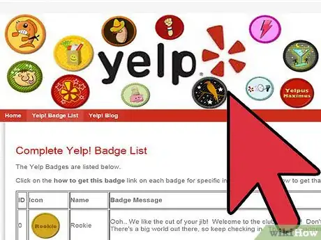 Image titled Earn Badges on Yelp Step 1