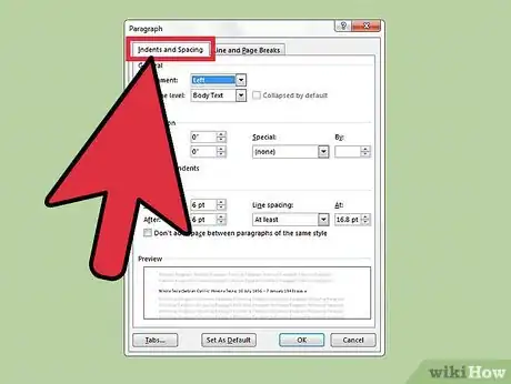 Image titled Indent the First Line of Every Paragraph in Microsoft Word Step 2