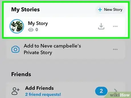Image titled View Snapchat Stories Step 9