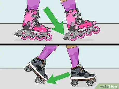 Image titled Stop on Roller Skates Step 2