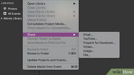 Image titled Save Movies in iMovie Step 3