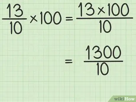 Image titled Convert an Improper Fraction to Percent Step 4