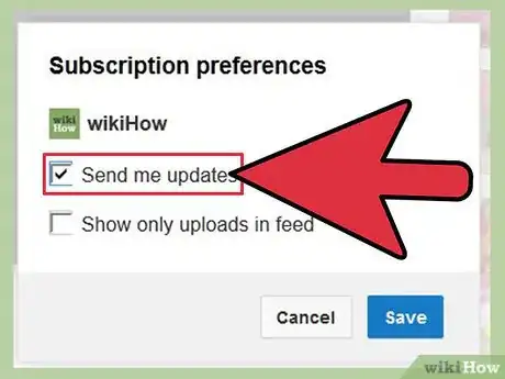 Image titled Get Email Notifications of New Videos from a User You Subscribe To on YouTube Step 14