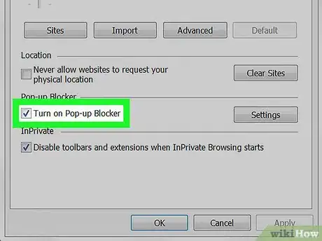 Image titled Manage Pop‐Ups in Internet Explorer Step 5