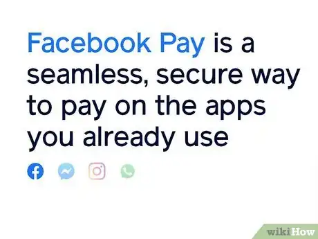 Image titled Add PayPal to Facebook Marketplace Step 1