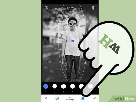 Image titled Use Different Blur Options in Snapseed Step 9