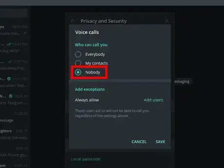 Image titled Disable Voice Calls on Telegram.png