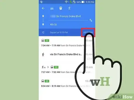 Image titled Get Bus Directions on Google Maps Step 12