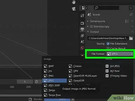 Image titled Save an Animation in Blender Step 9