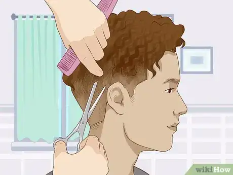 Image titled Style Curly Hair (for Men) Step 11.jpeg