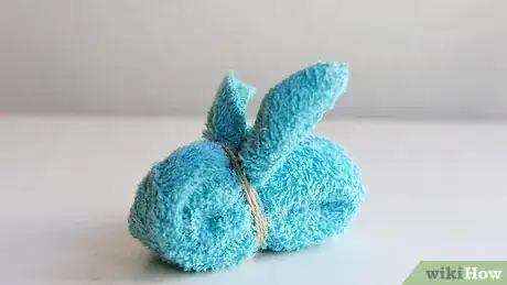 Image titled Fold a Rabbit Wash Cloth Intro