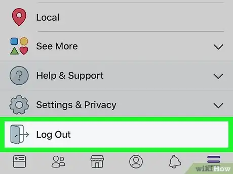 Image titled Log Out of Facebook Step 4