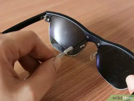 Image titled Take Out Lenses from Your Sunglasses Step 2