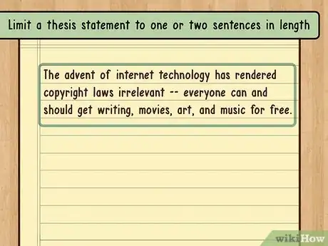 Image titled Write a Thesis Statement Step 9