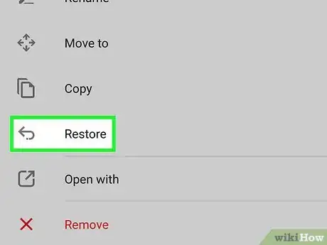 Image titled Restore Deleted Files in MEGA Step 5