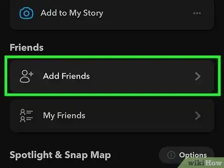 Image titled Become Best Friends on Snapchat Step 4