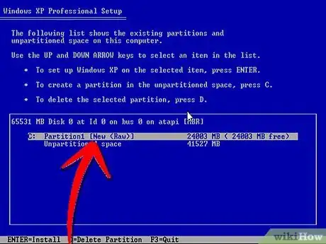 Image titled Reinstall Windows XP Step 15Bullet1