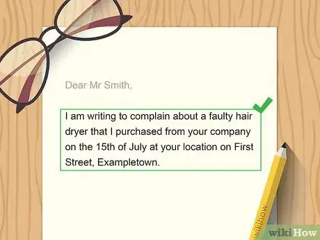 Image titled Write a Complaint Letter to a Company Step 2