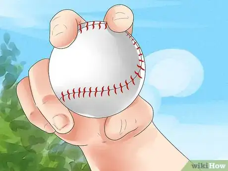 Image titled Grip a Curveball Step 1