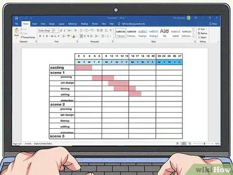 Image titled Create a Gantt Chart Step 7