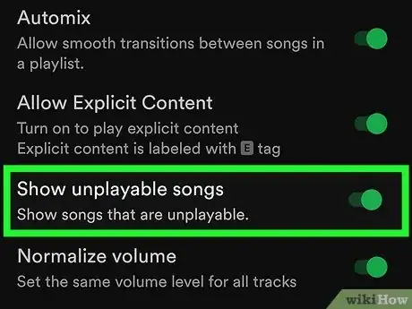 Image titled Unhide a Song on Spotify Step 2