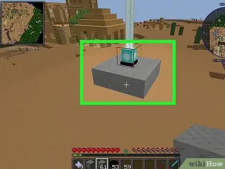 Image titled Make a Beacon in Minecraft Step 10