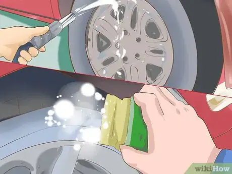 Image titled Clean the Tires on Your Car Step 5