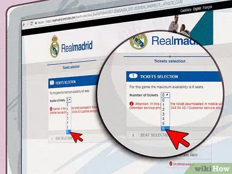 Image titled Buy Real Madrid Tickets Step 3