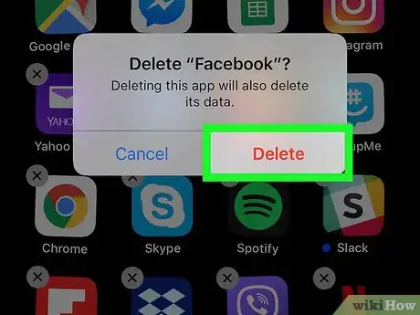 Image titled Uninstall Facebook on iPhone or iPad Step 4