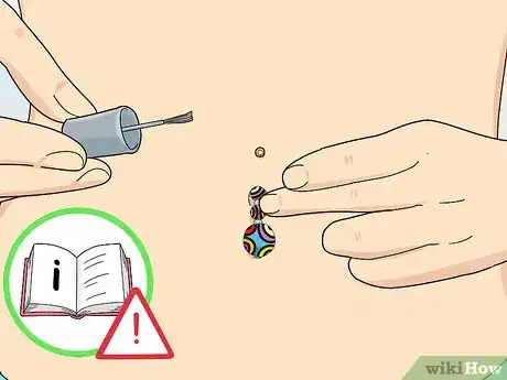 Image titled Make a Fake Belly Button Piercing Step 15