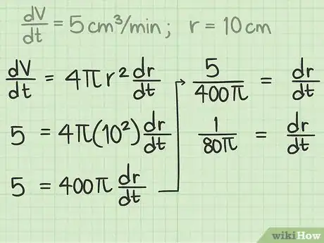 Image titled Solve Related Rates in Calculus Step 6