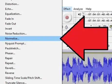 Image titled Audacity select Normalize (cropped).png