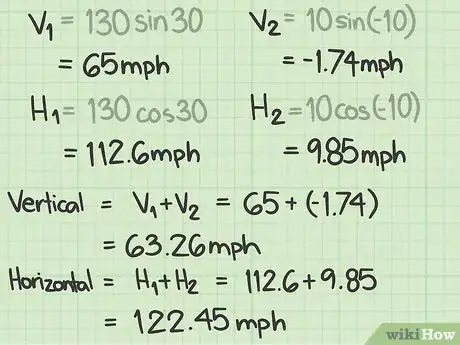 Image titled Resolve a Vector Into Components Step 12