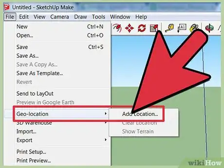 Image titled Make a Google Earth Building in SketchUp Step 2