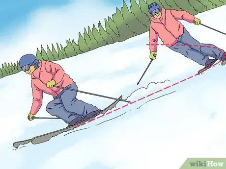 Image titled Turn when Skiing Step 9